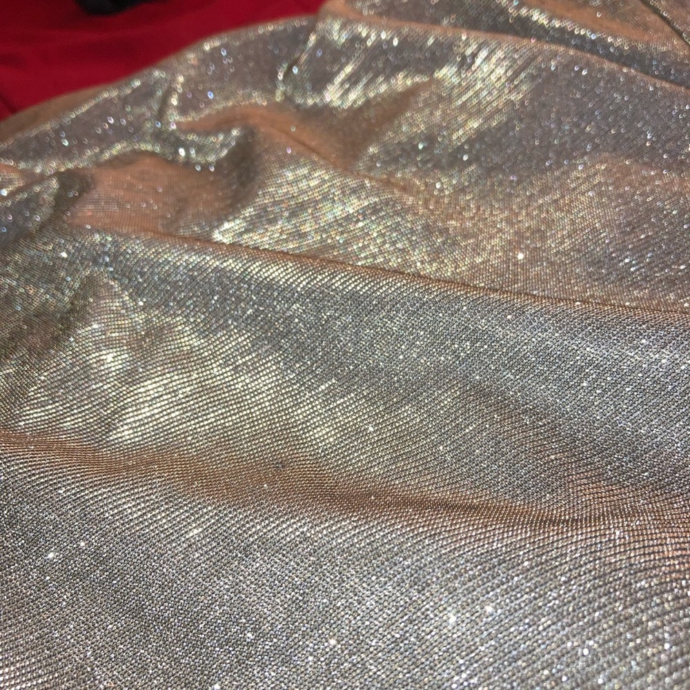 Glittery sheen skirt